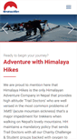 Mobile Screenshot of himalayahikes.com